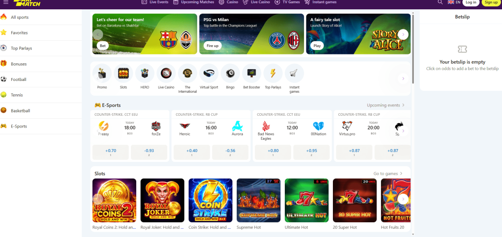 parimatch download